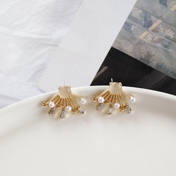 💕LAST ONE 💙Sterling Silver Star Earrings - Picture 7 of 11